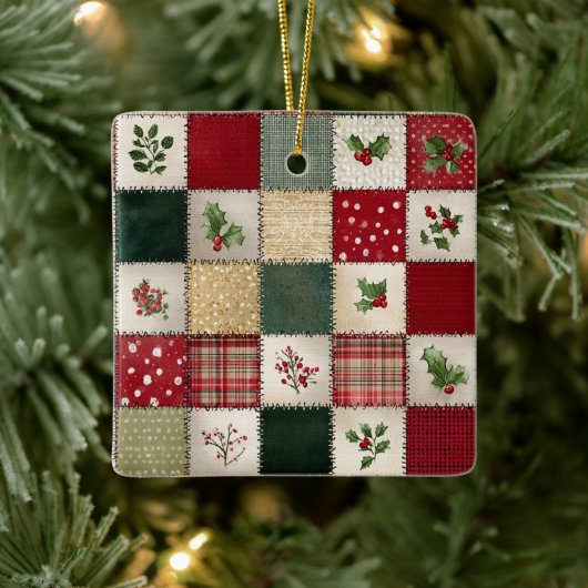 お祭りデザインのクリスマスオーナメント セラミックオーナメント (ツリー)