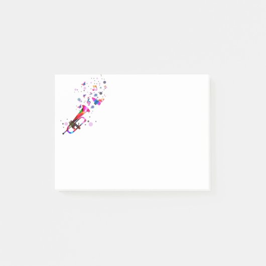 お祭りトランペット ポストイット (正面)