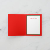 お祭りハムスター メリークリスマス シーズンカード (内部)