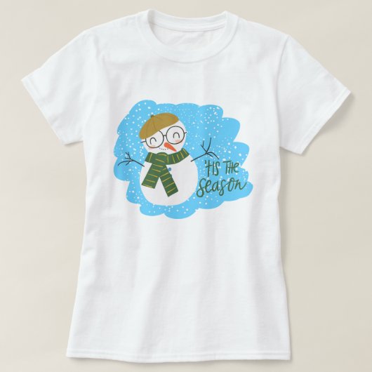 お祭りホリデースノーマン Tシャツ (デザイン正面)