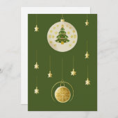 お祭りホリデー装飾 シーズンカード (正面/裏面)