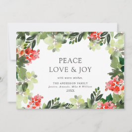 お祭りホリーデイのクリスマスグリーティング シーズンカード