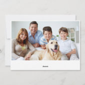 お祭りホリーデイ　ベリー２　クリスマス　写真の挨拶 シーズンカード (裏面)