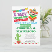 お祭りボーイのベイビーシャワーの招待状 招待状 (スタンド正面)