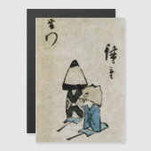 お祭りマツリ衣装の俳優たち - 江戸時代の日本 (正面/裏面)