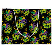 お祭りマーディグラス ラージペーパーバッグ (裏面)