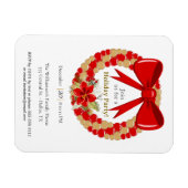 お祭りリース ホリデー マグネット (横)