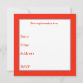 お祭りレトロビンテージクリスマス猫パーティー 招待状 (裏面)