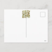 お祭り幾何学模様のホリデーカード シーズンポストカード (裏面)