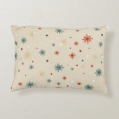 お祭り気分のクリスマス 腰クッション - 陽気なホリデーシーズン アクセントクッション (裏面)