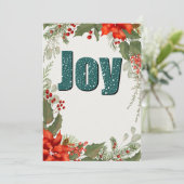 お祭り気分のホリデーグリーティングカード シーズンカード (スタンド正面)