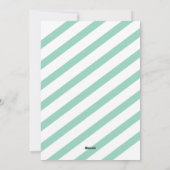 お祭り気分を盛り上げるハヌカの写真入りホリデーカード シーズンカード (裏面)