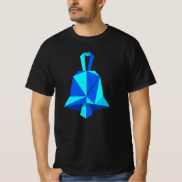 お祭り気分を盛り上げる幾何学模様のクリスマスベルTシャツ Tシャツ