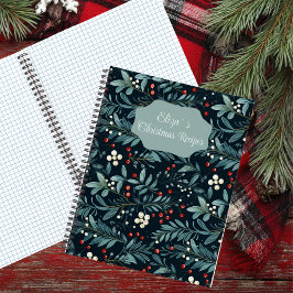 お祭り気分を高めるクリスマスパターン料理のレシピ ノートブック