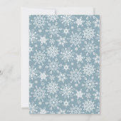 お祭り気分を高めるホリーデコレーション - クリスマスホリデーブランチ 招待状 (裏面)