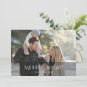 お祭り気分満載のクリスマスカード シーズンカード (スタンド正面)