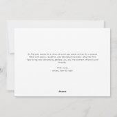 お祭り気分満載のクリスマスカード シーズンカード (裏面)