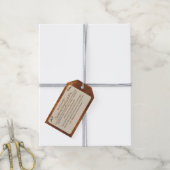 お祭り気分満載のクリスマス用ジンジャーブレッドミックス - あなただけの特別なオーダーメイド ギフトタグ (より糸付き)