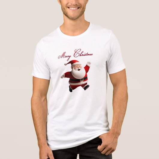お祭り気分満載のクリスマスTシャツ トライブレンドＴシャツ (正面)