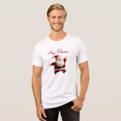 お祭り気分満載のクリスマスTシャツ トライブレンドＴシャツ (正面全面)