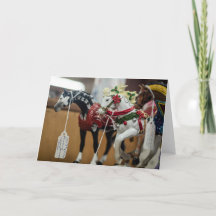 お祭り的なカルーセル馬のオーナメントコレクション