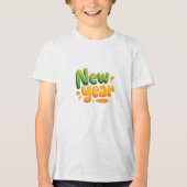 お祭り的な新年  トライブレンドＴシャツ (正面)