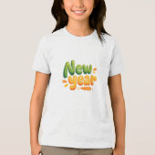 お祭り的な新年  トライブレンドＴシャツ (正面)