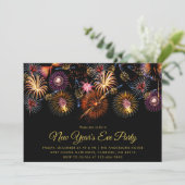 お祭り花火 新年の夜のParty 招待状 (スタンド正面)