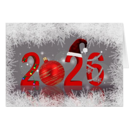 お祭り赤新年2026 メリークリスマス (正面横)