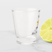 お祭り騒ぎしよう | グリッター  ブライズメイド ウィークエンド ショットグラス (左)