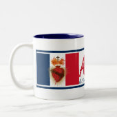 お祭り騒ぎ ツートーンマグカップ (左)