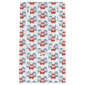 お祭り クリスマス ひどい 柄の セーター スモールペーパーバッグ (正面)