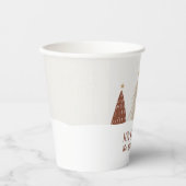 お祭り クリスマス ホリデー エレガント ぱぺ 紙コップ (正面)