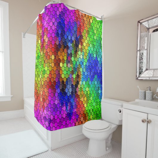 お祭り..... シャワーカーテン (インサイチュ)