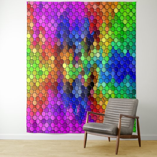 お祭り..... タペストリー (インサイチュ)