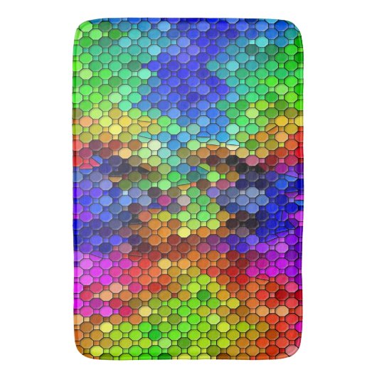 お祭り..... バスマット (正面縦)