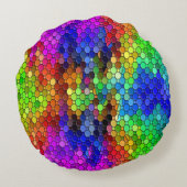 お祭り..... ラウンドクッション (裏面)