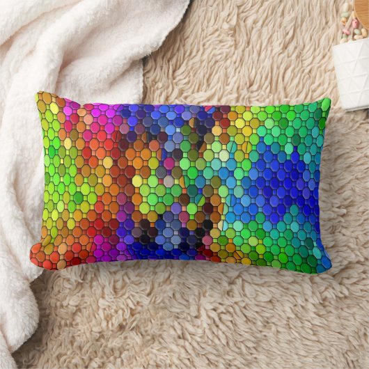 お祭り..... ランバークッション (ブランケット)