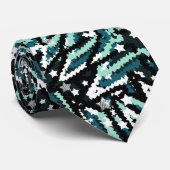 お祭り、抽象的、星、縞模様、カラフル ネクタイ (ロール)