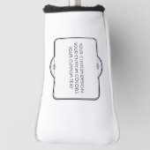 お空白の客様のデザイン- ゴルフヘッドカバー (回転90)