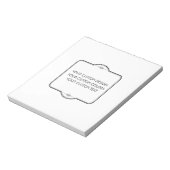 お空白の客様のデザイン- ノートパッド (回転)