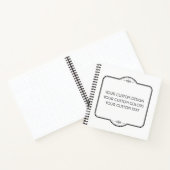 お空白の客様のデザイン- ノートブック (内部)