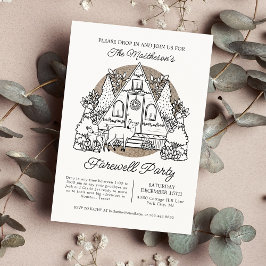 お立ち寄りください 12月の別離パーティー 招待状