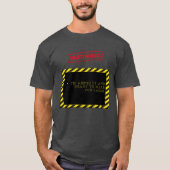 お笑いさせるために甘やかされた Tシャツ (正面)