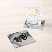 お笑いと悲劇劇場、ジェスター・マスク・シルバー スクエアペーパーコースター (インサイチュ)