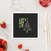 お笑いクリスマスを満喫しよう スタンダードカクテルナプキン (インサイチュ)