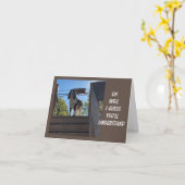 お笑いドッグカード70周年 カード (黄色い花)