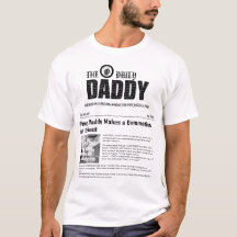 お笑いパパのニュース見出しが躍る 'Dad Daily News'