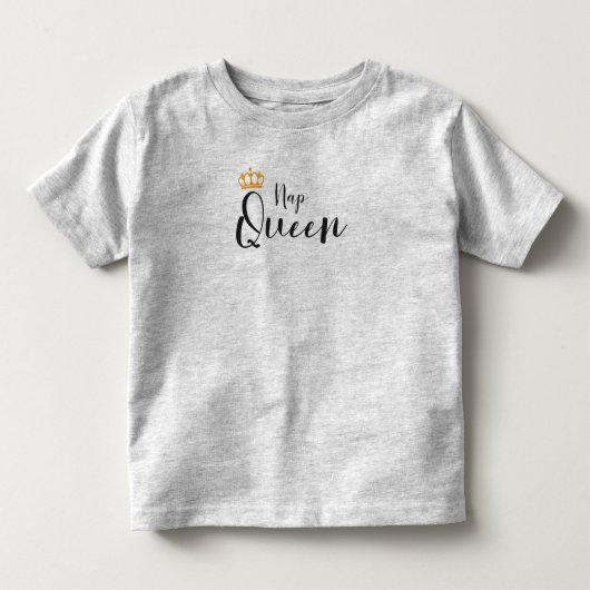 お笑い好きな昼寝ラバー ティーンズ女子 女性 昼寝ギフト トドラーTシャツ (正面)