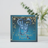 お笑い悲劇ブルーシアターマスククリスマスパーティー 招待状 (スタンド正面)